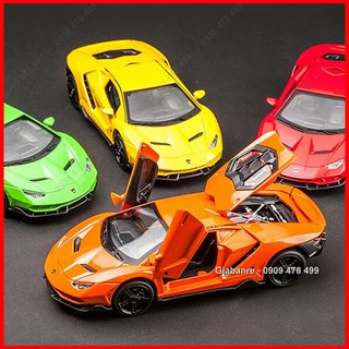 XE MÔ HÌNH SẮT TỈ LỆ 1:32 - LAMBO CENTENARIO - MINIAUTO - 9760