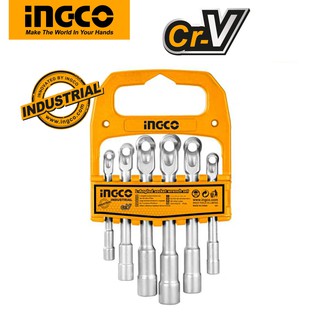Bộ 6 chìa vặn góc chữ L INGCO LASWT0601