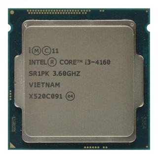 Bộ xử lý Intel® Core™ i3-4160 (3M bộ nhớ đệm, 3.6 GHz)