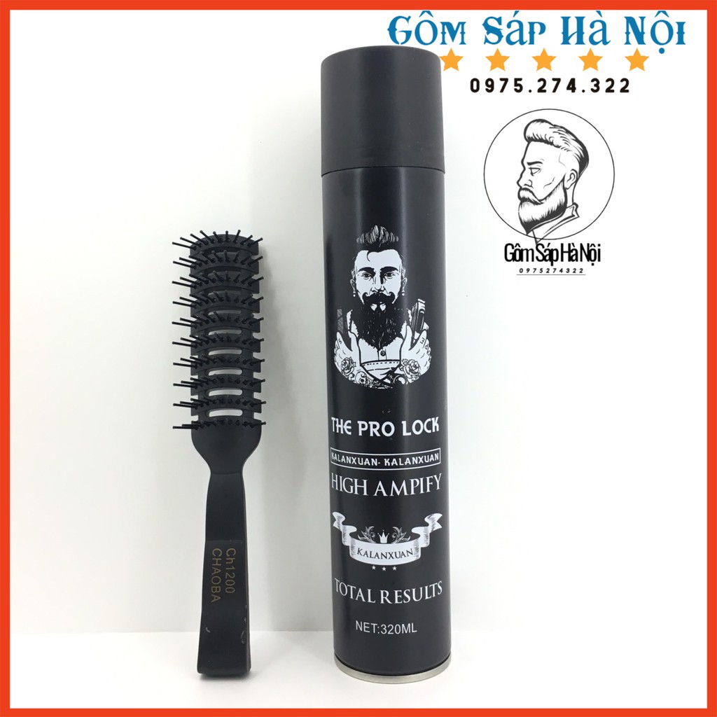 Gôm Xịt Tóc The Pro Lock High Ampify 420ml