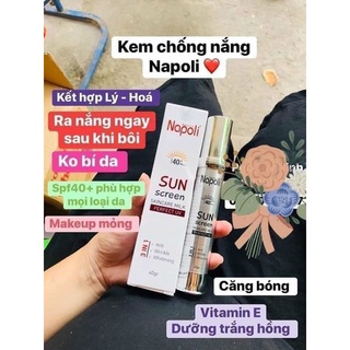 Kem Chống Nắng NapoliChính HãngGiá tốt nhất