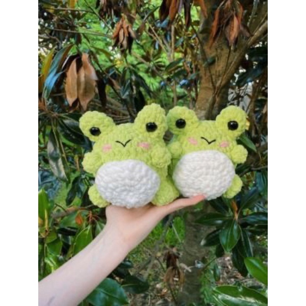 Ếch len handmade