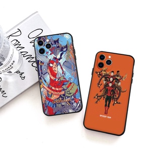 ỐP IPHONE người nhện ốp dẻo cạnh vuông bảo vệ camera cho iphone 6 đến 13promax tr1204