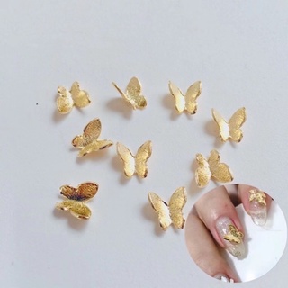 Phụ kiện con bướm trang trí nail 10 viên