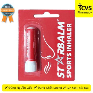 Chai Hít STARBALM Sports Inhaler - Giúp Lưu Thông Đường Hô Hấp, Hít Thở Sâu  - Cvspharmacy
