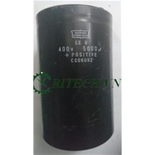 Tụ điện lọc nguồn nhật 5000UF 400V kích thước 120*77mm