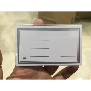 Bảng tên ngang có kẹp (200 cái)