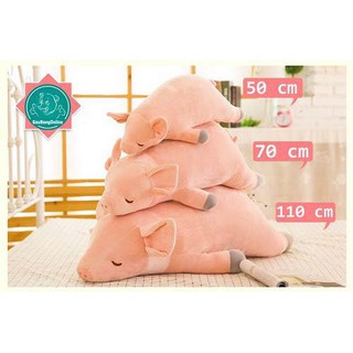 Lợn bông nằm loại 70cm