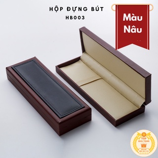 Hộp đựng bút, hộp bút da PU cao cấp HB003