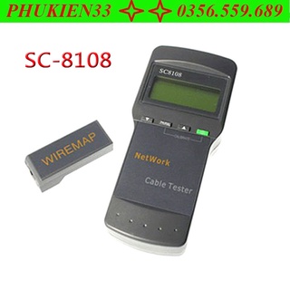 Máy test cáp mạng SC8108, Network test Lan