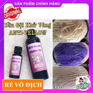 [CAM KẾT HIỆU QUẢ] Dầu Gội Khử Vàng Anti-Yellow (50ml - 200ml)
