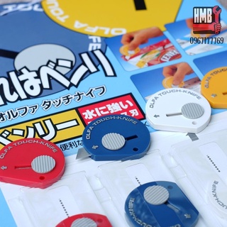 🇯🇵Made in Japan🇯🇵 Dao mini Nhật Bản siêu tiện lợi Olfa Touch-knife 31B2