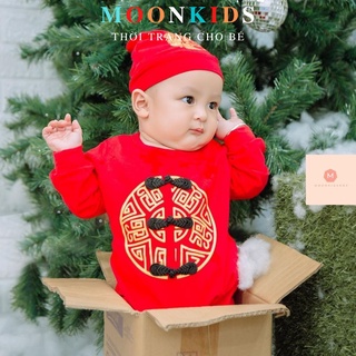 Bộ Đồ MINKY MOM TẾT Dài Tay Cho Bé☃️TẾT 2022☃️vải cotton 100%,Dành Cho Bé Trai,bé gái từ 4-16kg,có sẵn SLL
