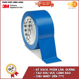 Băng keo dán nền nhiều màu chịu nhiệt 50mm x 33m 3M 764
