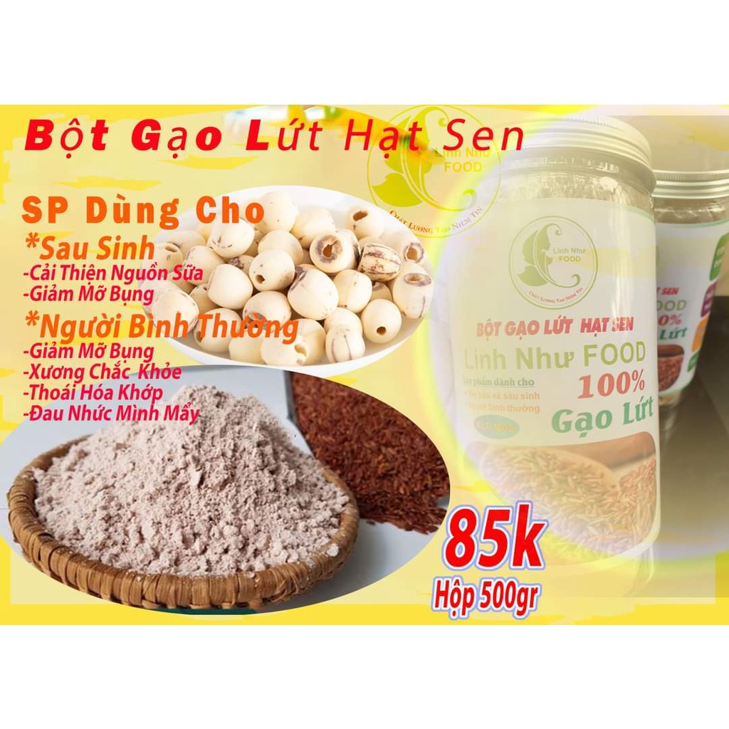 Bột Gạo Lứt Hạt Sen