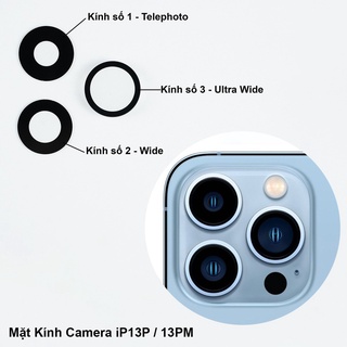 Mặt kính camera iPhone 13 - 13 Mini/ 13 Pro - 13 Pro Max
