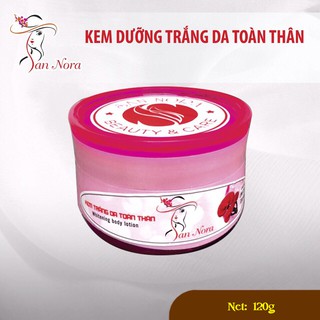 Kem dưỡng trắng da toàn thân dưỡng chất Linh chi đỏ và Collagen SAN NORA (120g)