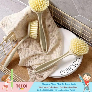 Chổi Cọ Sợi Cứng Đánh Bay Vết Bẩn Cứng Đầu - Màu Trơn Xinh Xắn A476