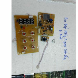 Bo bếp hồng ngoại cảm ứng 6 nút