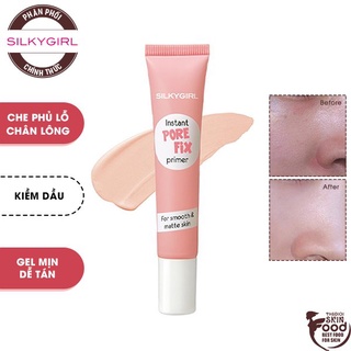 Kem Lót Trang Điểm Che Phủ Lỗ Chân Lông Cho Làn Da Mịn Màng Silkygirl Instant Pore Fix Primer 15ml