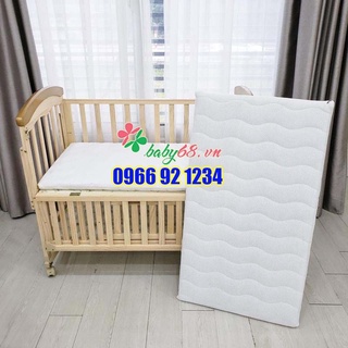 Nệm xơ dừa cho nôi, cũi, giường - Đệm cũi cho bé 100% xơ dừa tự nhiên - Thoáng mát