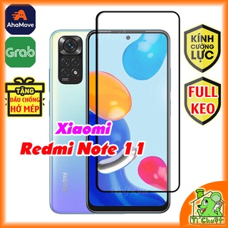 [FULL KEO-Ảnh Thật] Kính CL Xiaomi Redmi Note 11 Quốc Tế 6.43" Cường Lực 2.5D FULL Màn