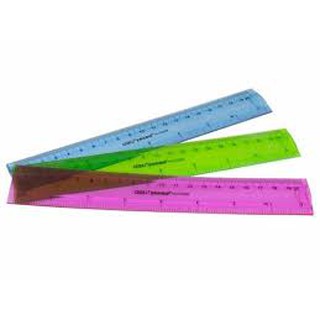 Thước kẻ dẻo 20cm giao màu ngẫu nhiên