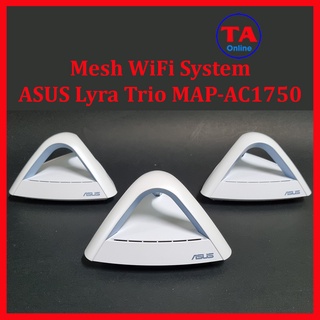 WiFi Mesh ASUS Lyra Trio MAP-AC1750 - Bộ phát Router WiFi AC 1750 Mbps - Tương thích ASUS AiMesh