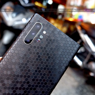 Miếng dán skin full lưng viền samsung Note 10 , Note 10 plus , note 20 , note 20 ultra honeycomb nhập khẩu