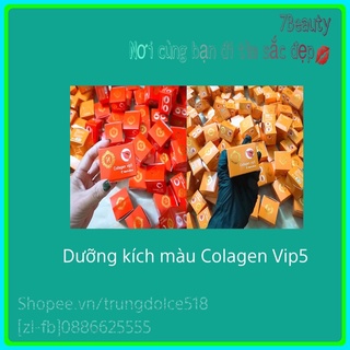 Dưỡng môi Colagen Vip5 sịn sò