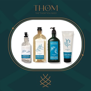 STRESS RELIEF EUCALYPTUS TEA | Bộ Gel Tắm Sữa Dưỡng Xịt Thơm Tinh Dầu Thư Giãn Bath &amp; Body Works Aromatherapy