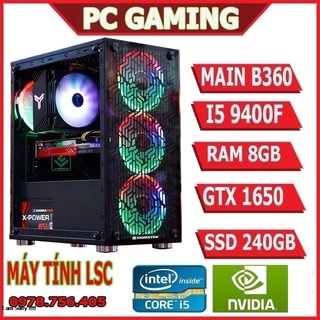 PC GAMING - B360 / I5 9400F / RAM 8GB / VGA GTX 1650 4GB CHƠI FULL GAME ONLINE