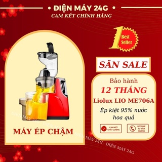 Máy ép trái cây Liolux LIO ME706A ép kiệt lượng nước từ rau quả khay ép cực lớn thiết kế hiện đại mang lại sự trẻ trung