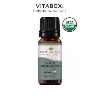 Plant Therapy - Tinh Dầu Hữu Cơ Vân Sam Đen - Spruce Black Organic KidSafe Essential Oil - 10mL