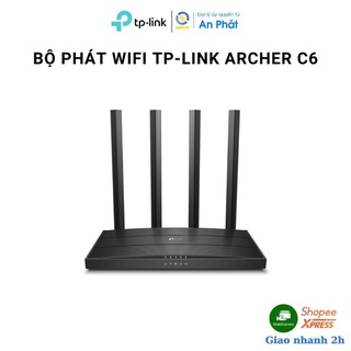Bộ Phát Wifi TP-Link Archer C6 Gigabit MU-MIMO Chuẩn AC 1200Mbps - Chính hãng BH 24 tháng