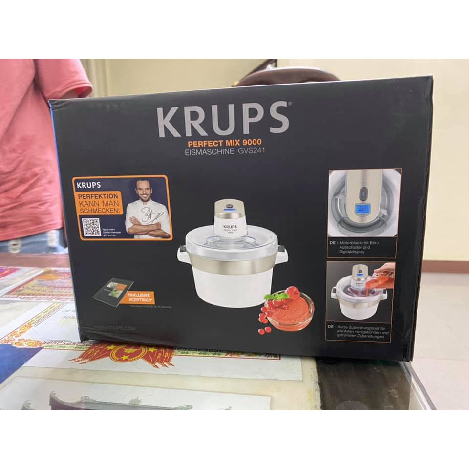 🍨🍧MÁY LÀM KEM KRUPS PERFECT