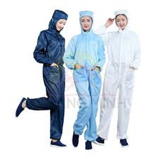 Quần Áo Phòng Sạch,Quần Áo Chống Tĩnh Điện Các Màu Đủ Size