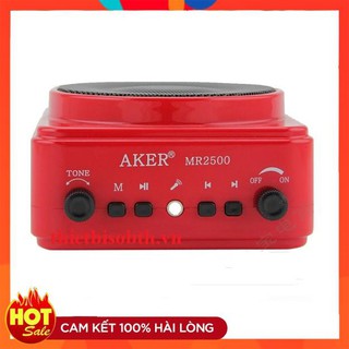[Hàng Xịn] Máy trợ giảng không dây AKER MR-2500W Pin lâu, micro bắt xa.