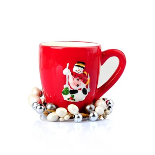 Cốc nến thơm ông già Noel MIC5081 7.5 x 9cm