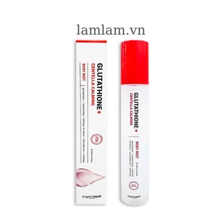 Xịt Giảm Mụn Lưng Angel's Liquid Dưỡng Sáng Cơ Thể 150ml Glutathione Plus Centella Calming Body Mist