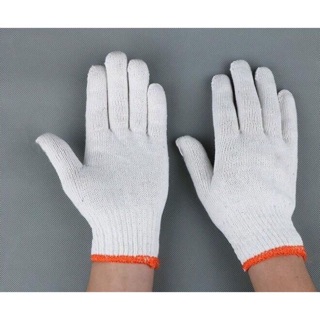 Combo 10 găng tay nen trắng bảo hộ lao động