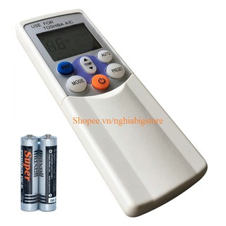 Remote Điều Khiển Máy lạnh TOSHIBA, Điều Hòa RAS-12UKPX, WC-H2UE