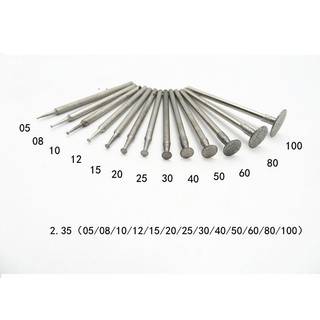 Bộ 13 Mũi mài khắc đầu kim cương T