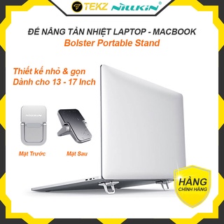 Đế Tản Nhiệt Laptop NILLKIN Bolster Portable Stand, Chất Liệu Hợp Kim Kẽm, Thích Hợp Cho Dòng Laptop 13 - 17 inch