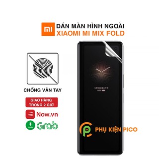 Dán màn hình Mi Mix Fold full màn ngoài chống bám vân tay dẻo vân mờ - Dán màn hình ngoài Xiaomi Mi Mix Fold