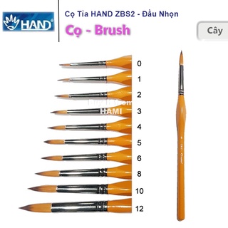 CỌ VẼ HAND ZBS2 (đầu nhọn)