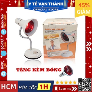 ✅ [KÈM BÓNG] Chân Đèn Hồng Ngoại Y Tế Có Chiết Áp- MediLamp, (Kèm Bóng) Sưởi Ấm, Giảm Đau -VT0603