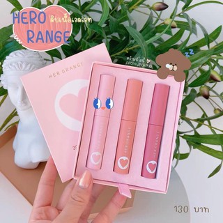 Set son HERORANGE love (kèm hộp đựng hồng xinh xắn)