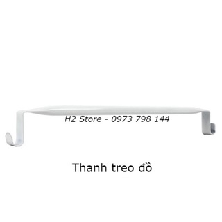 BÁN LẺ THANH TREO ĐỒ TỦ NHỰA GHÉP