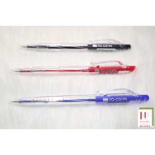 Hàng chính Hãng]Set 10 cây Bút bi FO-03 ngòi 0.5mm